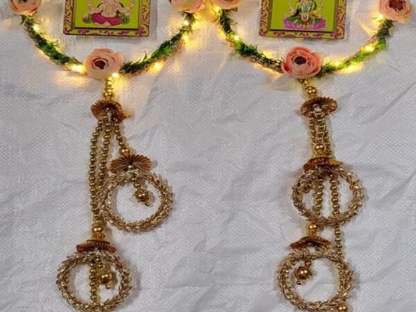 Rose design door hanging (8” X 28”)