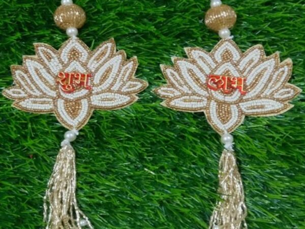ShubhLabh symbol design Door hanging (5” X 10”)