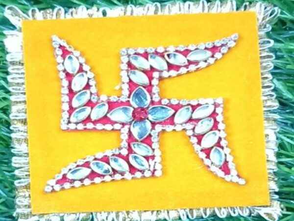 3” X 3” swastik symbol door hanging