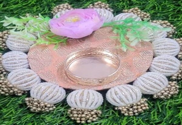7” Handwork Candle Holder
