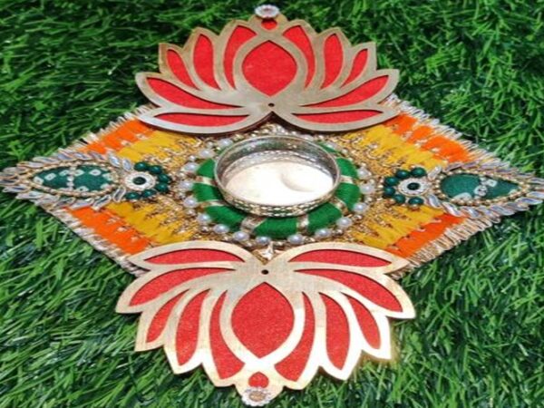 9”x 8” Handwork Candle Holder
