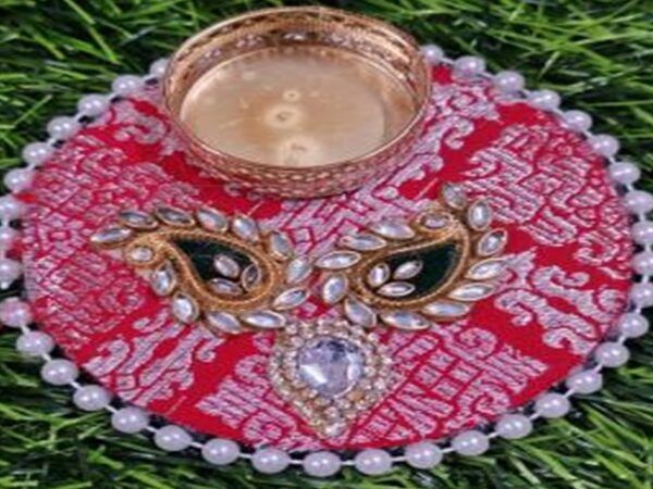 4” Handwork Candle Holder